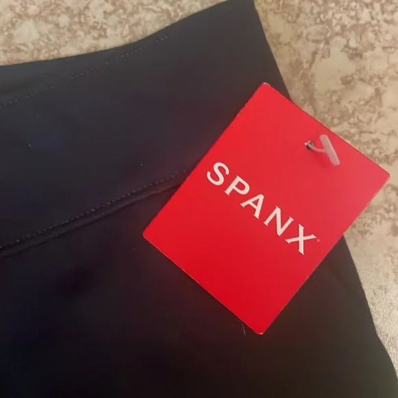 Spanx polished kick flare in classic navy - Picture 5 of 7